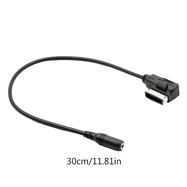 AMI til AUX 3.5mm Bilradio Stereo Musikk Aux Kabel Adapter For W212 S212 W218 (C)
