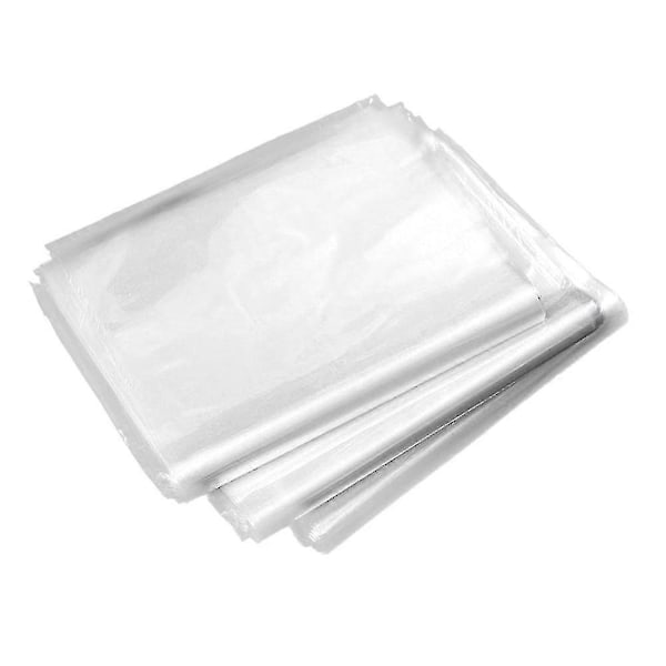 100 st Krympfilm Klar PVC Krympbar Förpackningsfolie Tätningsskydd 15 X25cm (C)