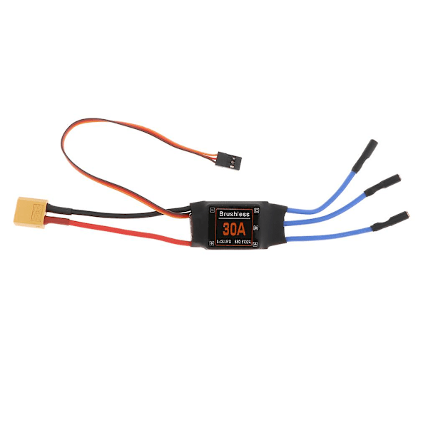 30A Børsteløs BEC Motor XT60 Plugg Holdbare RC Quadcopter Helikopter Leker (C)