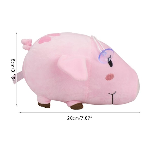 20cm Cartoon The Seven Deadly Sins Hawke Rosa Pigg Plysch Leksak Mjuk Fylld Djurdocka Presenter För Barn Fans Samlare