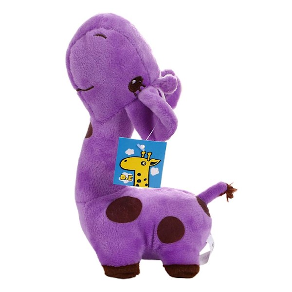 Täytetty Piirretty Giraffi Pehmolelu Ripustuskoriste Lapsille Miellyttävä Leikkilelu Unipehmolelu