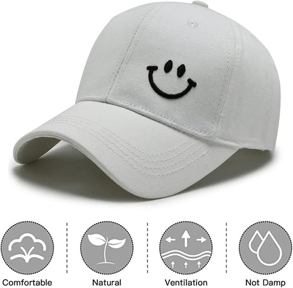 Baseballcaps for menn og kvinner i bomull - sommerstil