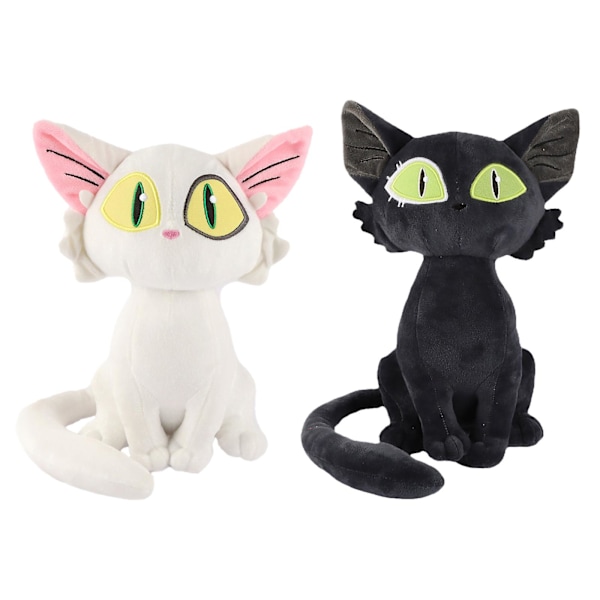 Plushleksak Suzume No Tojimari Katt Plush Daijin Plushies Katt Svart