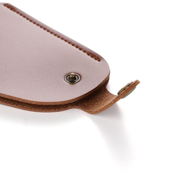 Universal Mænds Læder Mobiltelefon Holster Pung Talje Taske - 3 Farver Hk Coffee L