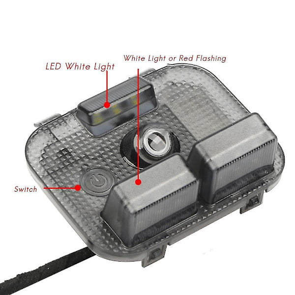 Til Land Cruiser 200 Lc200 Fj200 Bagklap Lygte Bagagerumslygte Kuppellampe Campinglampe Led Lygte (norm