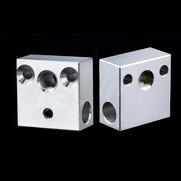 Pack Cr-10 Värmeblock För Helt Metall Hotend Ender 3 Pro Ender 5 Pro Cr10 S4 S5 3D-Skrivare (aluminium) (C)