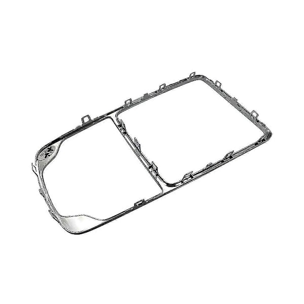 Chrome Gear Shift Knob Frame Trim til A3 S3 2014-2019 Konsol Surround Panel