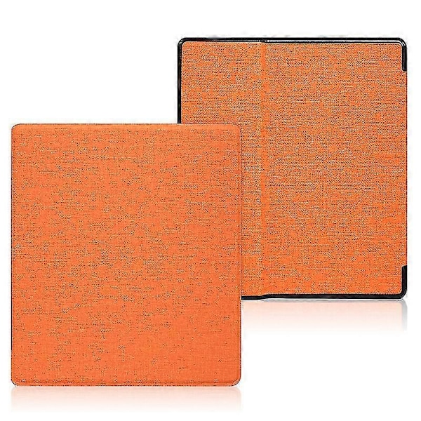 Skyddande fodral med automatisk väckning/sömn för Kindle Oasis (9:e/10:e generationen 2017/2019) Orange