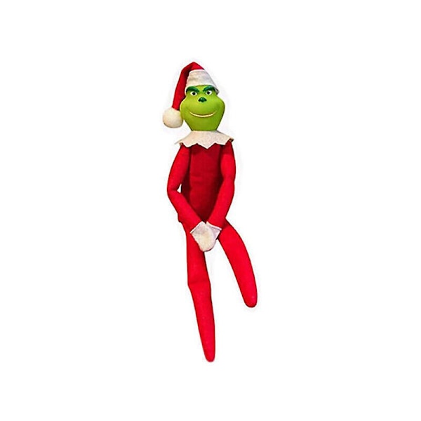 Jule-Grinch Pludsedukke Blød Legetøjsfyldt Teddy Baby Børn Julegave Sød