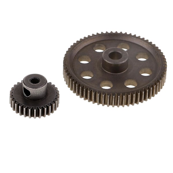 11184 Metall Huvuddrev Motor Drev Kugghjul 29T/64T för 1:10 RC HSP 94111 94123 (C)