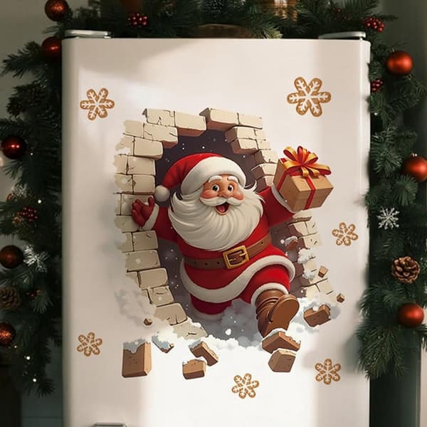 3D Julepynt Julemand Figur 35x40cm[C]
