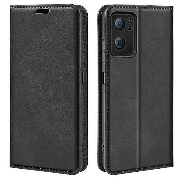 Retro-tyylinen magneettinen nahkainen suojakotelo OPPO Reno 7 5G -puhelimelle, OPPO Reno7 5G I6(FCC)