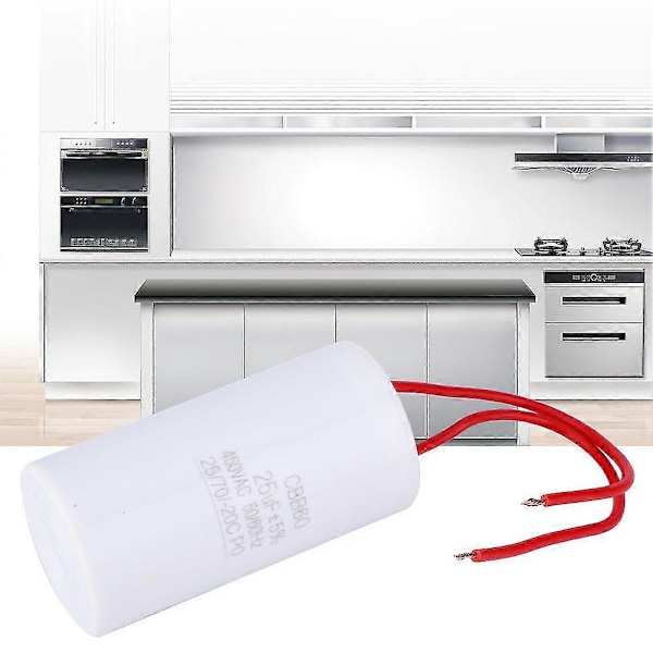 Cbb60 Startkondensator 25uf 450vac For Hjemmelektronikk 25/70/-20