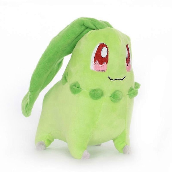 Chikorita 20 cm Plysdukke Legetøj Blød Til Børn Gaver Plysfigur Udstoppede Blød Dukke