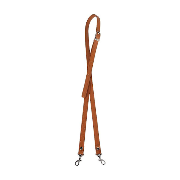 Pu Læder Håndtaske Skulderrem Crossbody Taske Justerbare Remme Udskiftning Brown