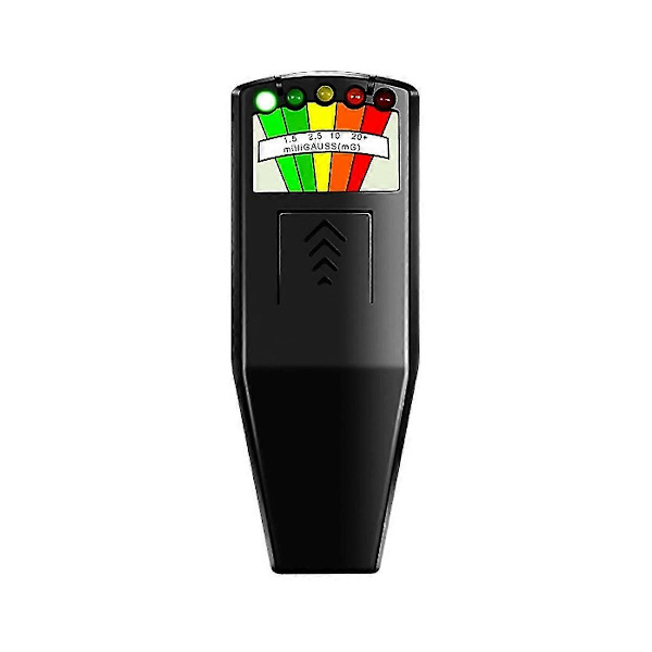 Digital Elektromagnetisk Feltstrålingsmåler K2 Håndholdt 5 LED Gauss EMF Meter til Personlig Sikkerhed