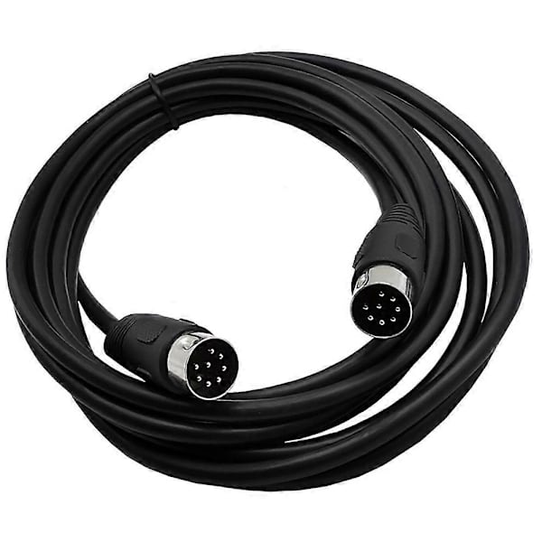 8-polet DIN Han til Han Højttaler Audio Kabel Adapter til Overvågning Bilcomputere TV Præcision 5m