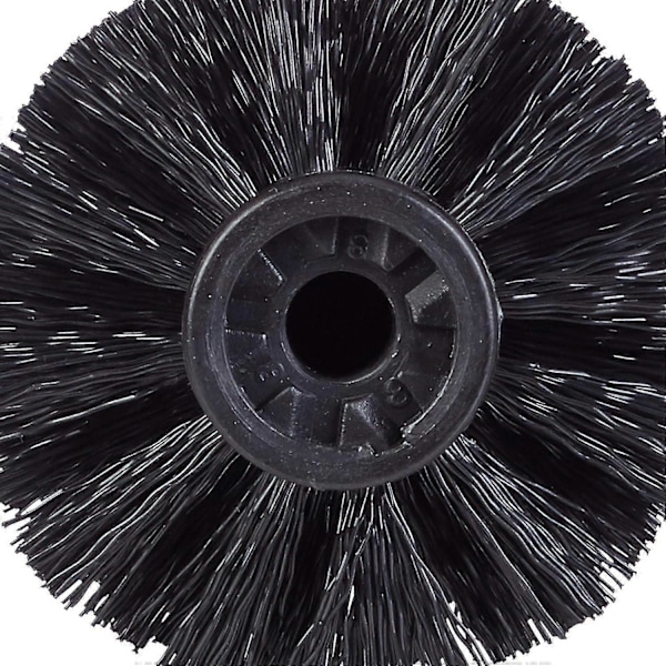 Toalettborsthuvud i set om 5, lösa toalettborstar 9,5 mm gänga, ersättningsborsthuvud diameter 9 x 7 cm I6(FCC)