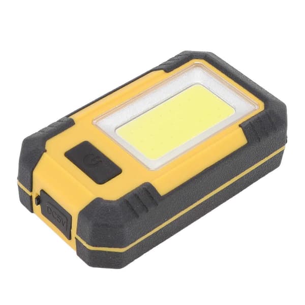 Multifunksjonell ABS LED arbeidslampe med 3 moduser for camping og utendørs bruk