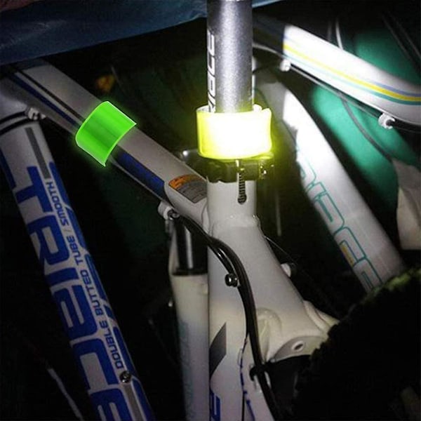 10-pack Reflekterande Spänne Rem Fluorescerande Rack Arm Band Reflekterande Bälte Säkerhetsbälte Barn Vuxna Pojkar Och Flickor Cykling Löpning Jogging