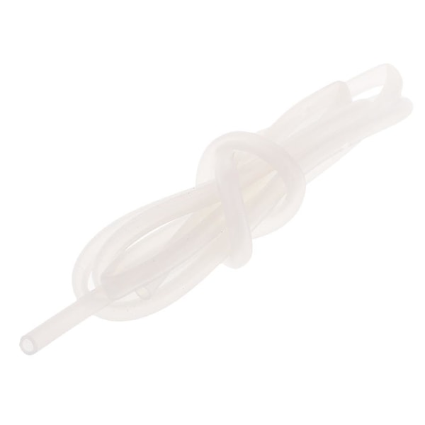 2xRC Båt Vattenkylningssystem 1 Meter Silikonslang 3*5mm 1M Transparent Slang (C)