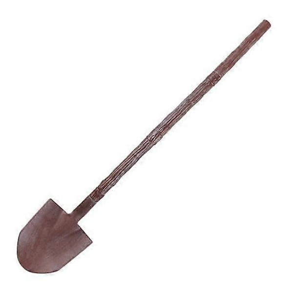 Halloween Plastspade Lätt Avtagbar Spade Snabbmontering Simulerad Rostig Spade Cosplay Prop för Halloweenfest (C)