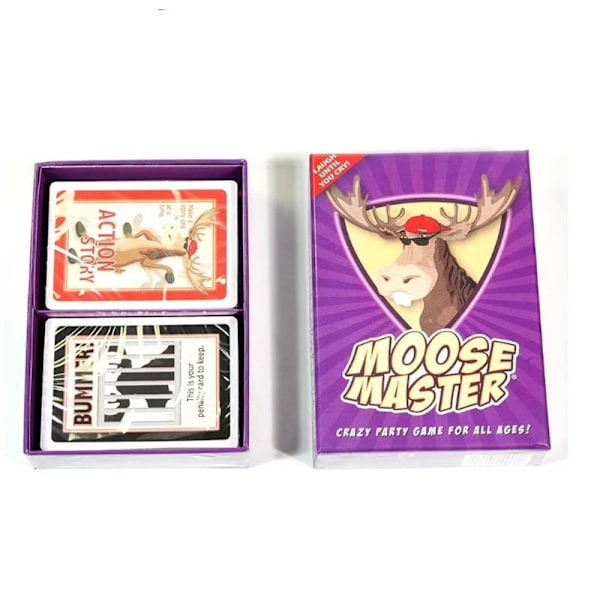 Moose Master - Nauretta itseesi itkuun asti - Posket kipeät hymystä ja naurusta - Hauskille ihmisille, jotka etsivät
