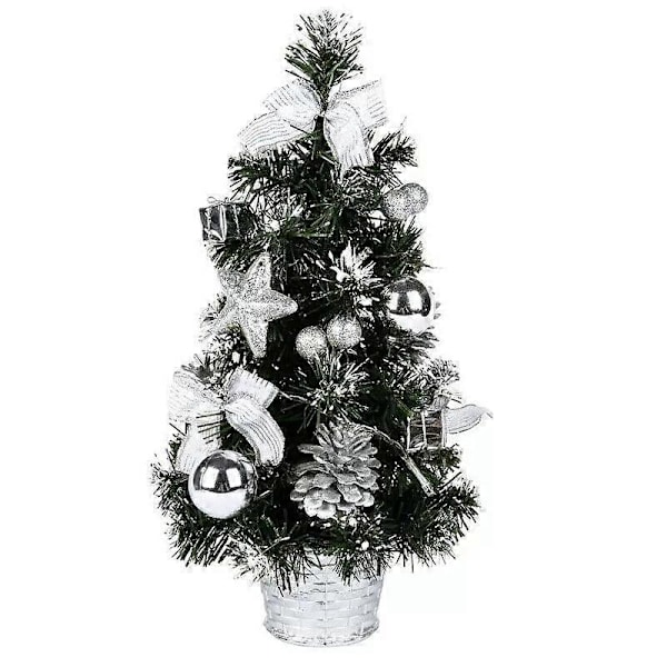 Mini Juletrær med LED-lys Juledekorasjon Julegave