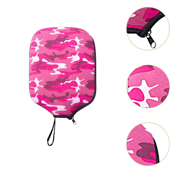 Pickleball Paddle Cover Oppbevaringsveske Bærbar Støtsikker Racketbeskytter (C)