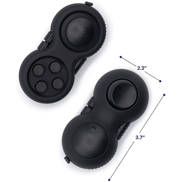 Fidget Pad - Perfekt til Hudplukning - Angst og Stressaflastning - Fidget Legetøj