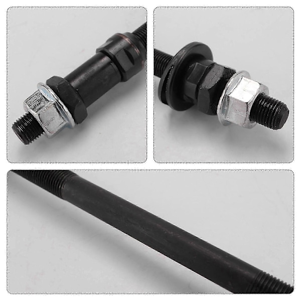 Pidennetty 240mm maastopyörän lumipyörän polkupyörän taka-akseli, uudelleen asennettu kiinteä taka-akseli polkupyörän AC (C)