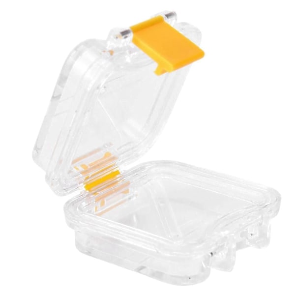Dentallaboratoriematerial 50 Plast Tandprotesboxar Med Membran Tandprotesförvaringsbox Membranboxar (C)