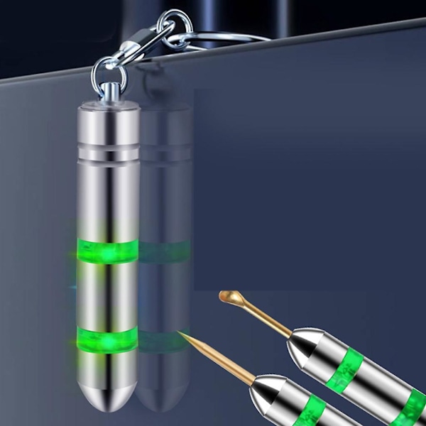 Statisk Eliminator Bærbar Elektrostatisk Aflader Anti-Statisk Nøglering Værktøj Upgraded Green