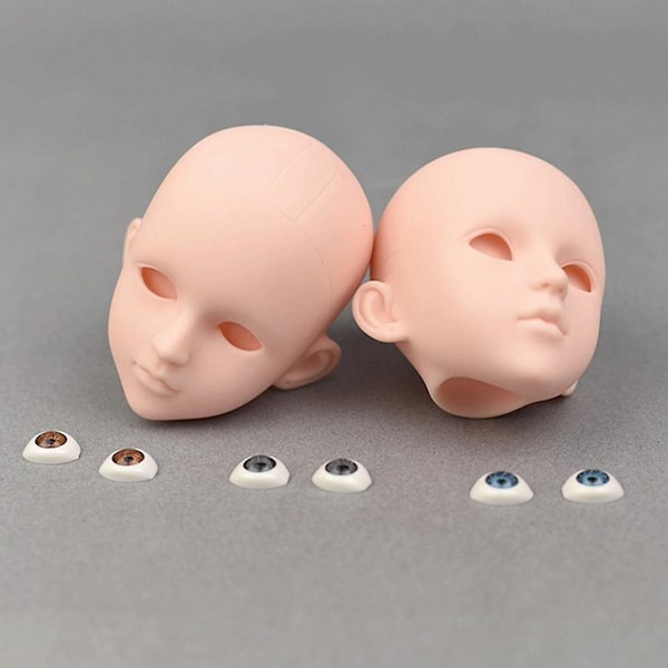 Säkerhetsögon 14mm Akryl Ögon för 1/4 BJD Docka DIY Tillverkning Silver (C)