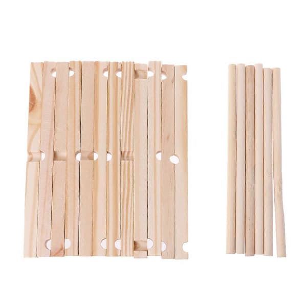 Puinen Da Vinci -silta mallisarja lapsille - 30 kpl