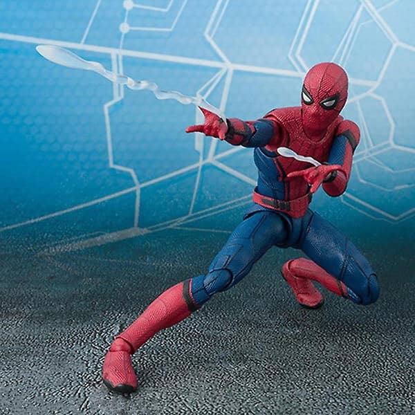 15 cm Spiderman Superhjälte Docka Rörlig Actionfigur Barnleksak Samling Present