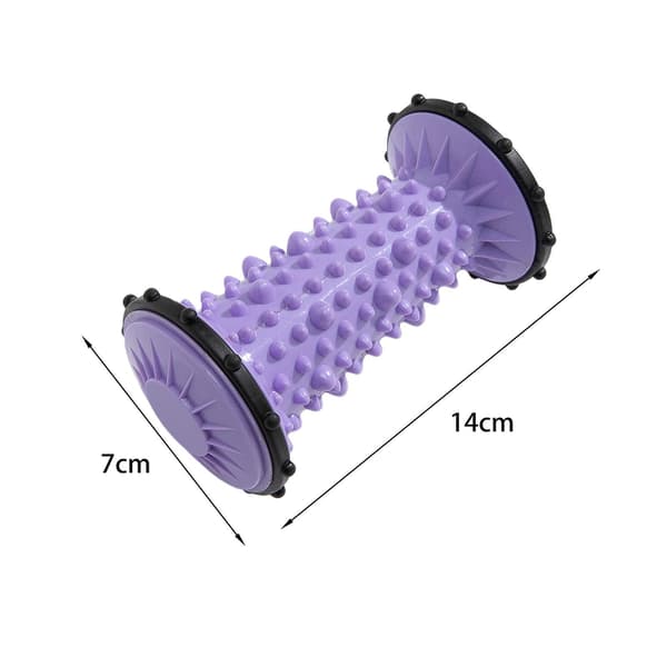 Silikone Fodrulle Violet - Dybvævsmassage for Afslappede Fødder (6)