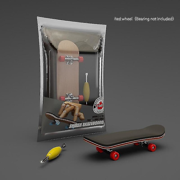 Finger Skateboard Wooden Fingerboard Toy Professional Stents Finger Skate Set