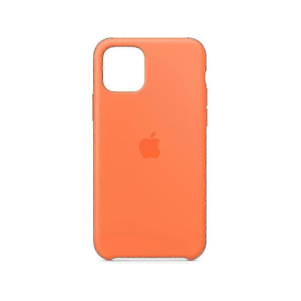 Smalt Silikon TPU-fodral för iPhone 11 Pro Orange