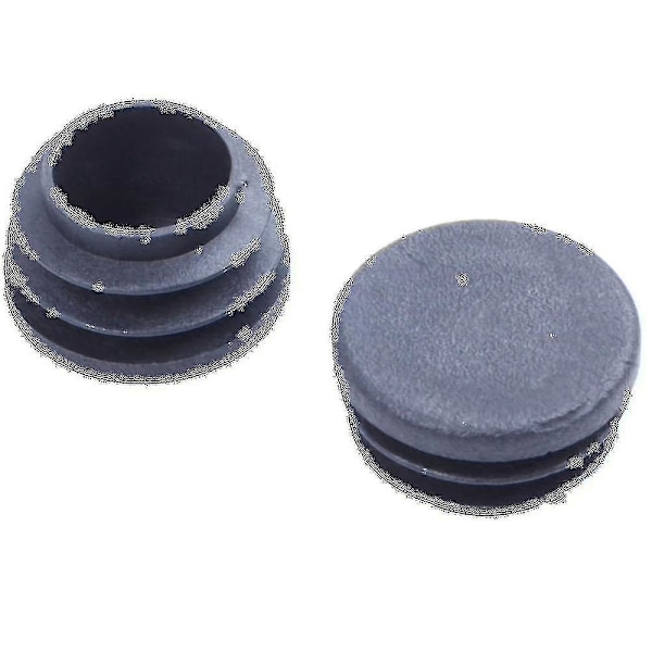 15 Stycken Stolsbordsben Ändplugg 25mm Diameter Rund Plast Insatt Rör I6(FCC)