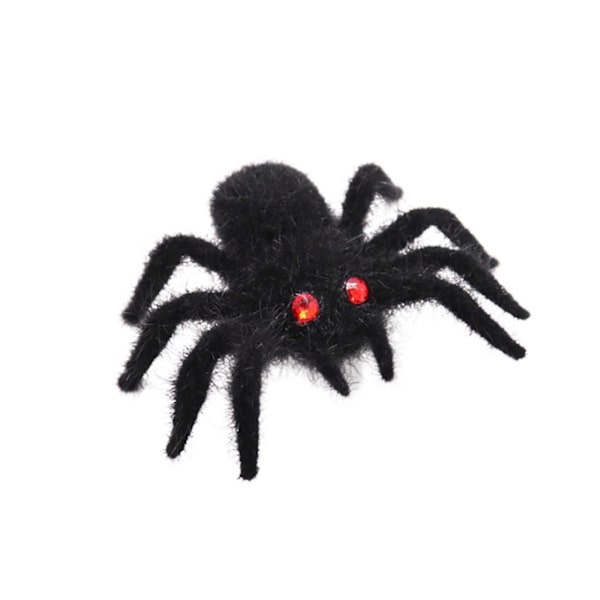Legetøj til børn Halloween Dekorationer Simulation Stor Edderkop Spøg Legetøj Scene Dekoration Rekvisitter Flocking