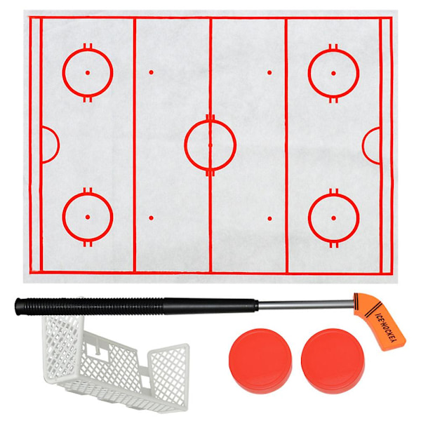 Lasten leikkisetti WC-peli Jääkiekkopelisetti Kiekko Sling -peli WC-lautapeli WC-jääkiekko Pöytäjääkiekkopeli (C)