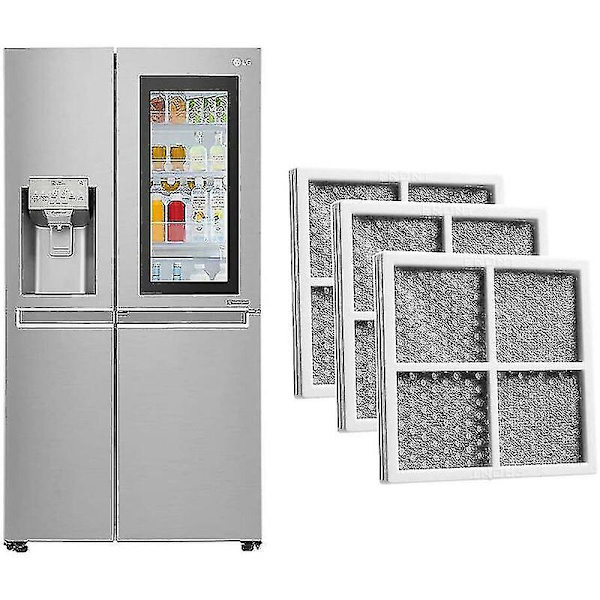 LG Pure N Fresh Kylskåpsluftfilter, 3 Ersättningsfilter[C]