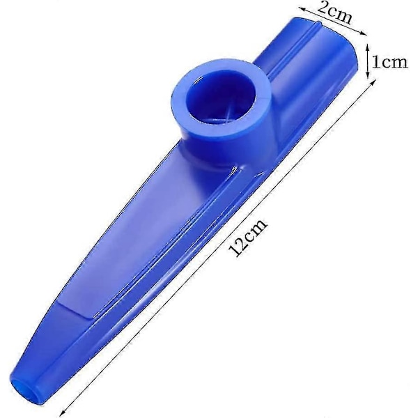 Muoviset Kazoot Musiikki-instrumentit Kazoo-instrumentti Kazoo-huilu Värilliset Kazoot Sopivat Musiikin Ystäville Ja Lahjoiksi (5 kpl, Satunnainen Väri) (HYYC)