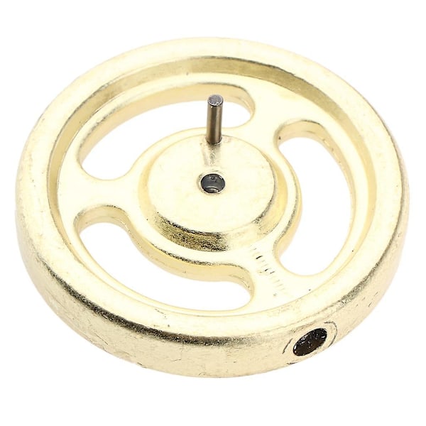 2x Stirlingmotor Tilbehør - Metall Svinghjul Lab Eksperiment Vitenskapsett Gullfarget L (C)