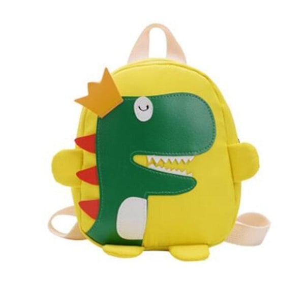 Ryggsäckar Söt Småbarn Barn Förskola Skolväska 3D Tecknad Dinosaurie Mini Ryggsäck Ny Baby Pojke Flicka Skola (C)