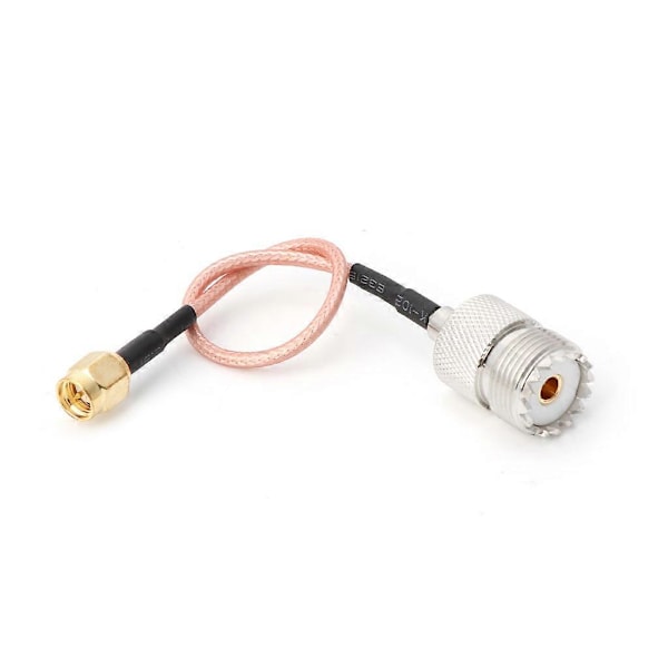 RG316 Kabel Jumper Pigtail UHF SO239 Hona PL259 till SMA Hane Kontakt Krympadapter I6(FCC)