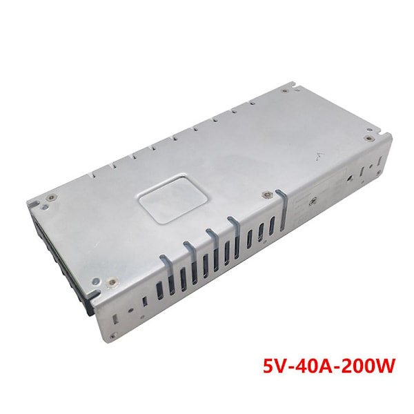 5V 40A 200W Ultratynn Switched Strømforsyning Elektronisk Skjerm LED-Skjerm Strømforsyning