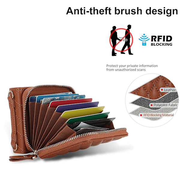 Korthållare-fodral med rombstruktur för OPPO Find N2 Flip Brown