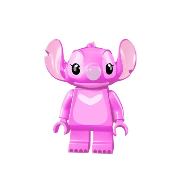 4,5 cm Stitch-minifiguuri DIY-koottavat palikat Lelut Elokuva Lilo ja Stitch Toimintahahmot Puzzle-lelu
